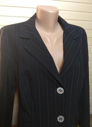 Пиджак жакет блейзер приталённый из тонкой шерсти max mara ☕ 46р