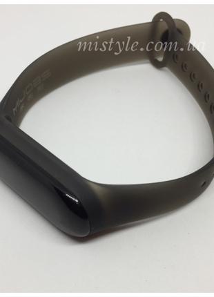 Ремешок mi band 3 ми бенд 4 MIJOBS чёрный прозрачный