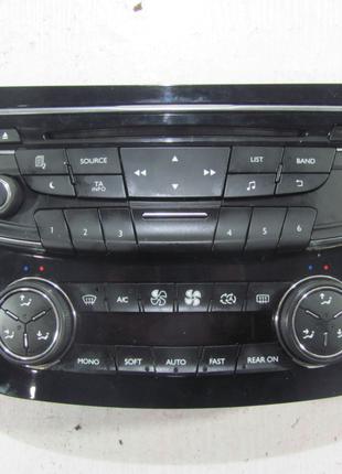 Блок панель управления климата печки радио Peugeot 508 96656641XZ