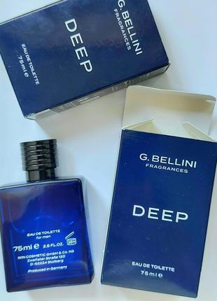 Туалетна вода Gibellini DEEP, 75 мл Німеччина в наявності