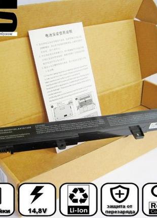 Батарея аккумулятор Asus A41N1308 A31N1319 4 X551 X451CA X551C...