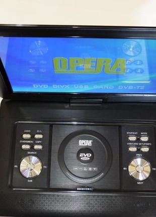 21" DVD Opera 1680 Портативный DVD-проигрыватель с Т2 TV