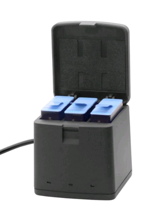 Зарядное устройство для GoPro 9 10 Black "Telesin"