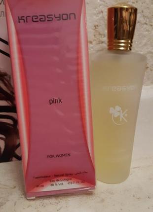 Туалетная вода женская pink unice юнайс eyfel perfume touch of...