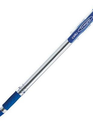 Ручка масляна Cello Finegrip S синя 0,5 мм