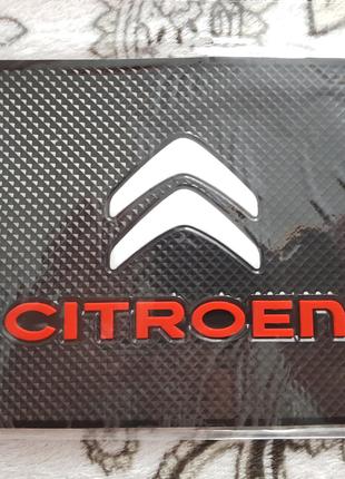 Citroen - Антискользящий коврик на торпедо с эмблемой и надписью