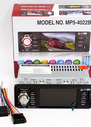 Автомагнитола Pioneer 4022 ISO - 4,1'', DIVX, MP3, USB, SD
