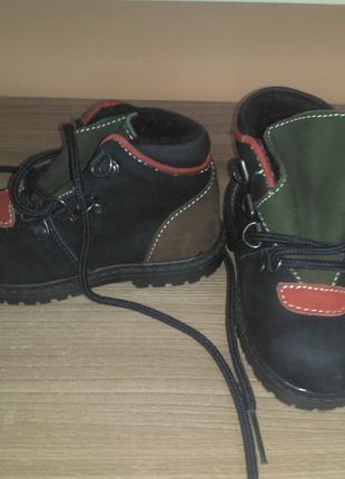 Комфортные зимние термо ботиночки (еврозима) на мальчика