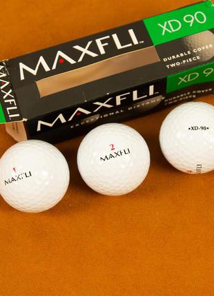 Мячи для гольфа MAXFLI XD 90 (3 шт) Made in England