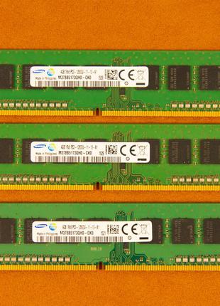 Оперативная память, Samsung, DDR3, 4gb