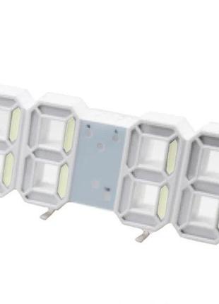 Электронные Led часы с будильником и термометром Ly 1089, green