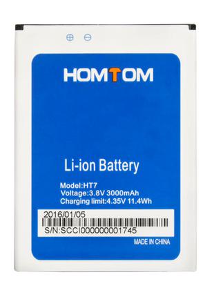 Аккумулятор батарея смартфон Homtom HT7 Оригинал 3000mah 3.8V