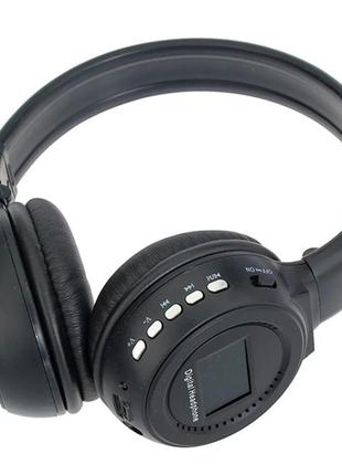 Бездротові Bluetooth стерео навушники Wireless n65 bt, black