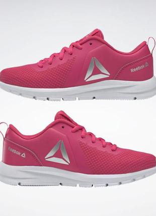 Кроссовки reebok reerush dv4545 pink lace up sports trainers о...