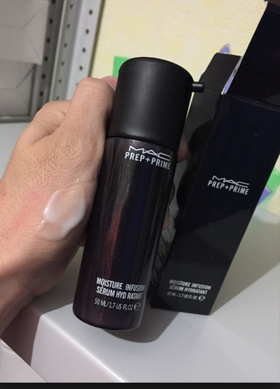 Mac prep prime moisture infusion потрясающая база под макияж