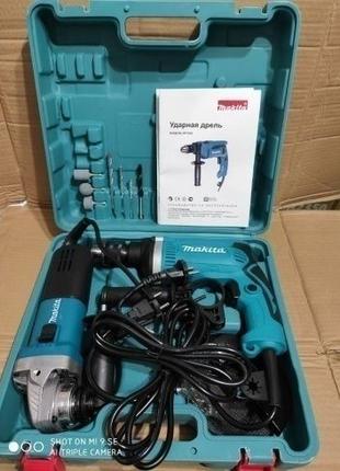 Набор Makita 2 в 1 (дрель и болгарка)