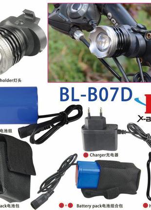 Велофонарь Bailong BL-B07D-T6