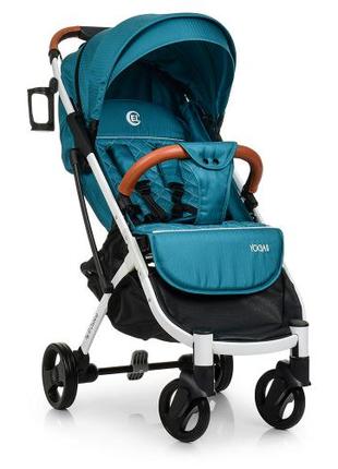 Прогулочная коляска Baby YOGA M 3910-12, бирюзовая