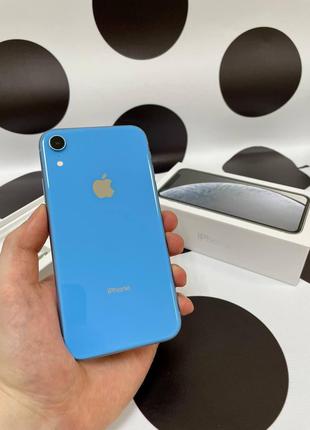 Смартфон Apple iPhone XR 64Gb Blue, Neverlock ОРИГИНАЛ (AI-1050)