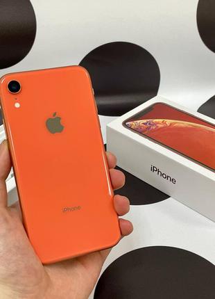 Смартфон Apple iPhone XR 64Gb Coral, Neverlock ОРИГІНАЛ (AI-1050)