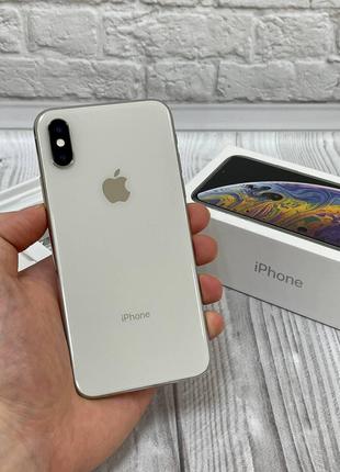 Смартфон Apple iPhone Xs 64Gb Silver, Neverlock ОРИГІНАЛ (AI-1...