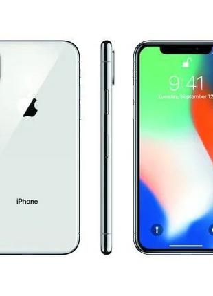 Смартфон Apple iPhone X 256Gb Silver, Neverlock ОРИГІНАЛ (AI-1...