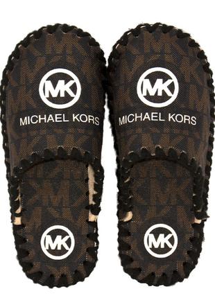 Чоловічі фетрові тапочки ручної роботи «Michael Kors» Капці Ма...