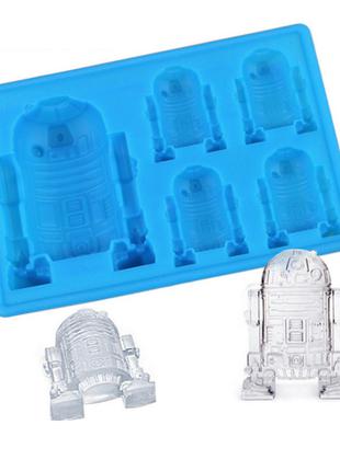 Силиконовая 3D форма для льда Star Wars R2-D2 дроид