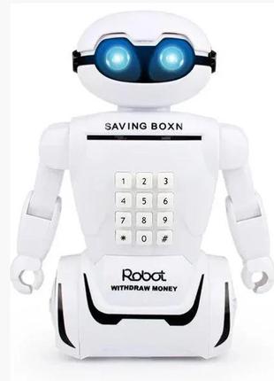 Робот копилка аккумуляторный Robot Piggy Bank 6688-8 Kronos To...