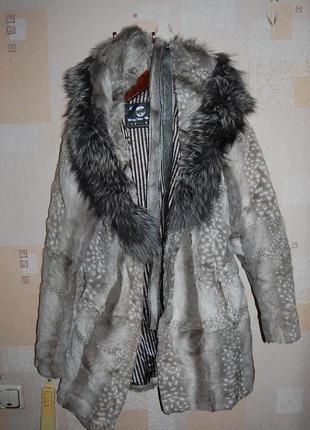 Пальто женское меховое , полушубок, шуба, 48-50 р-р