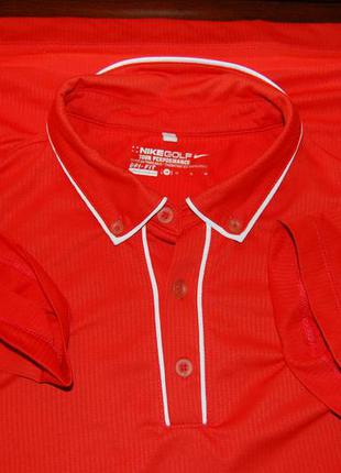 Футболка сорочка поло nike golf dry fit, оригінал, на 52 р-н. ...