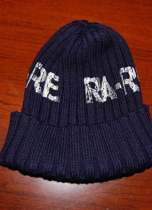 Крутая шапка итальянской фирмы ra-re, оригинал, на детский или...
