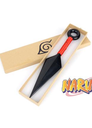 Большой кунай Наруто в коробке - Косплей Аниме - Naruto