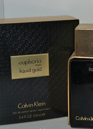 Мужской парфюм Calvin Klein Euphoria Liquid Gold