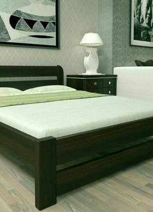 Топ Деревянная кровать ЭКО 1 год Гарантия 140X200 двуспальная
