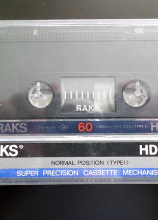 Касета Raks HD-X I 60 (Release year: 1988)