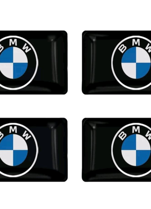 Наклейка BMW 4 штуки 18×11 мм