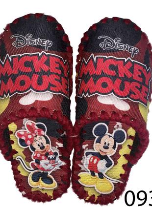 Детские фетровые тапочки "Микки и Минни Маус" (Mickey & Mini M...