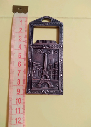 Открывачка-сувенир металлическая, Франция