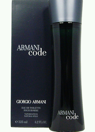 Мужская туалетная вода Giorgio Armani Code 125 ml
