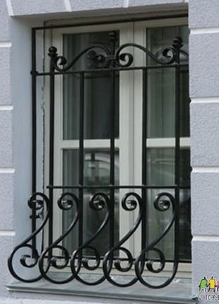 Кованые решетки на окна Луцк