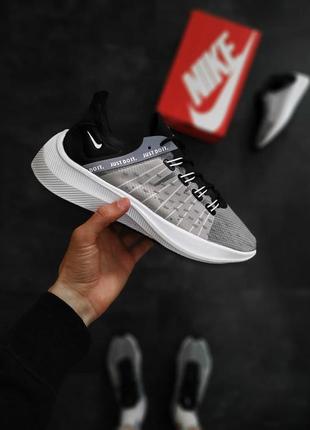 Шикарные, стильные кроссовки nike exp-14 gray/white
