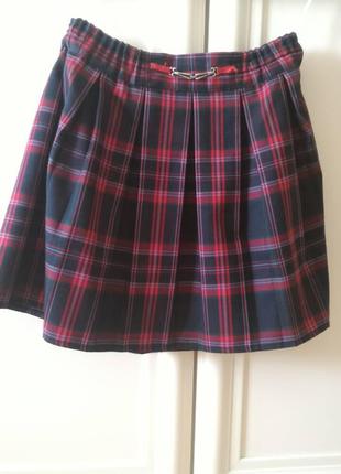 Супер красивая школьная юбка шотландка