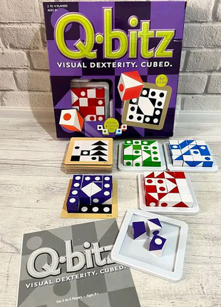 Настольная логическая игра для детей Q-bitz.