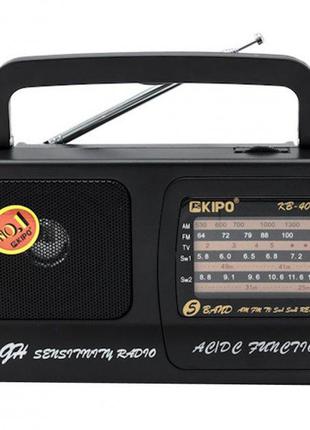 Радіоприймач від батарейок КIPO KB-409/ 1689