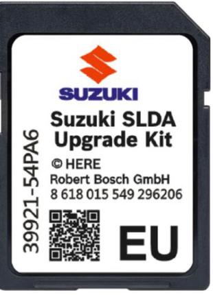 SD карта Suzuki Европа 2021 Swift, SX4, Ignis, Vitara, Baleno