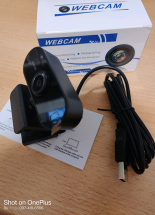 Web Camera Веб камера з мікрофоном 1080p Full HD