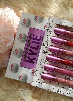 Набор жидких матовых помад Kylie Limited Edition