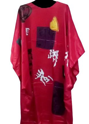 Шелковое платье кимоно восточный шик