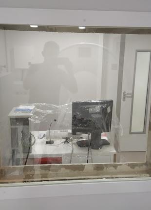 Рентгенозащитное окно 350х350мм